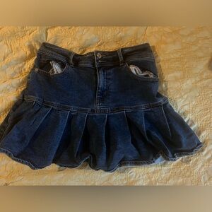 Denim skirt
